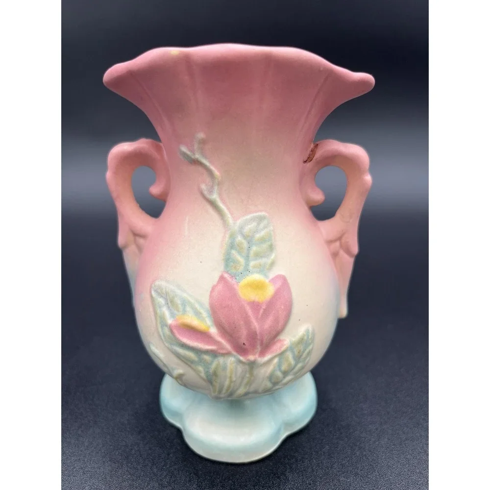 Vintage Hull Pottery Magnolia Bud Vase - 1946 USA